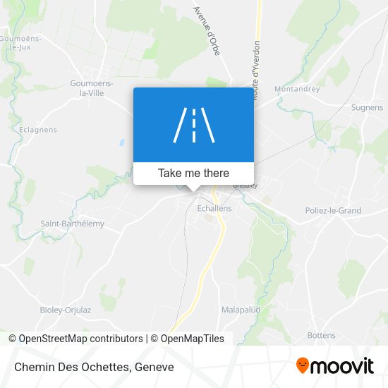 Chemin Des Ochettes map