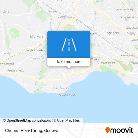 Chemin Alan-Turing map