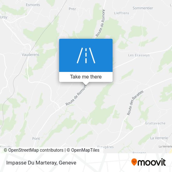 Impasse Du Marteray map