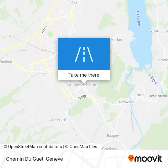 Chemin Du Guet map