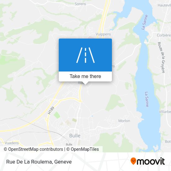 Rue De La Roulema map