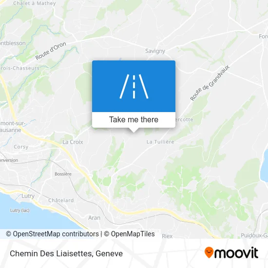 Chemin Des Liaisettes map