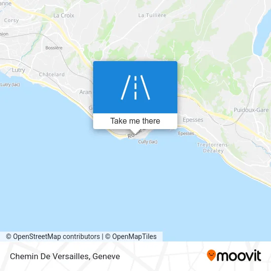Chemin De Versailles map