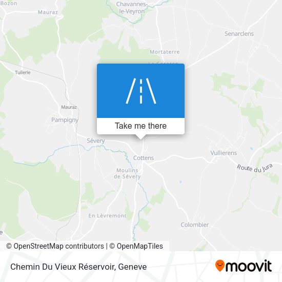 Chemin Du Vieux Réservoir map