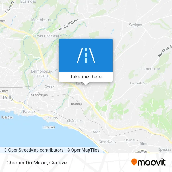 Chemin Du Miroir map