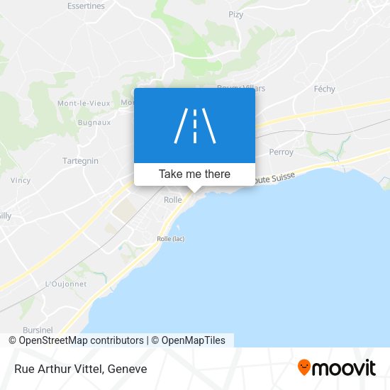 Rue Arthur Vittel map