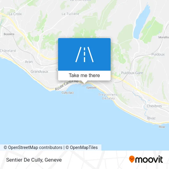 Sentier De Cully map