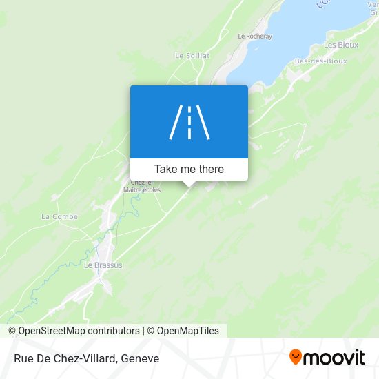 Rue De Chez-Villard map