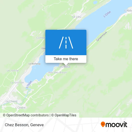 Chez Besson map