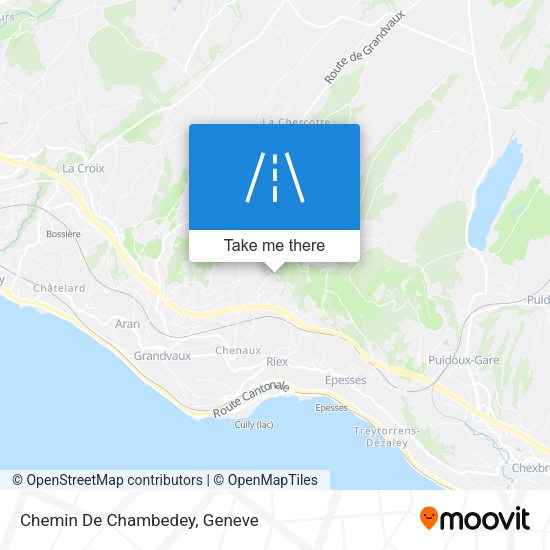 Chemin De Chambedey map