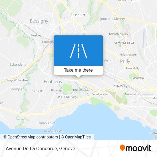 Avenue De La Concorde map