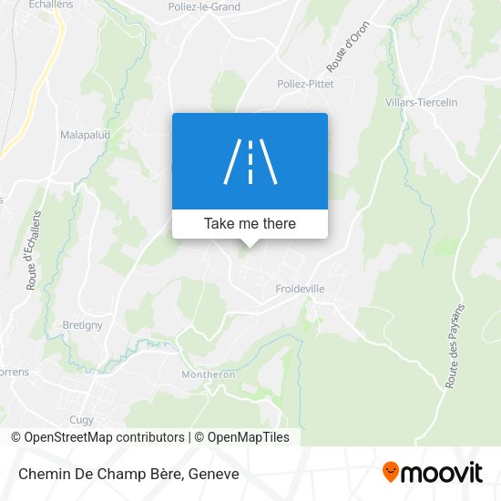 Chemin De Champ Bère map