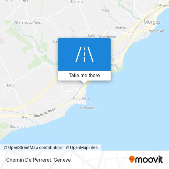 Chemin De Perreret map