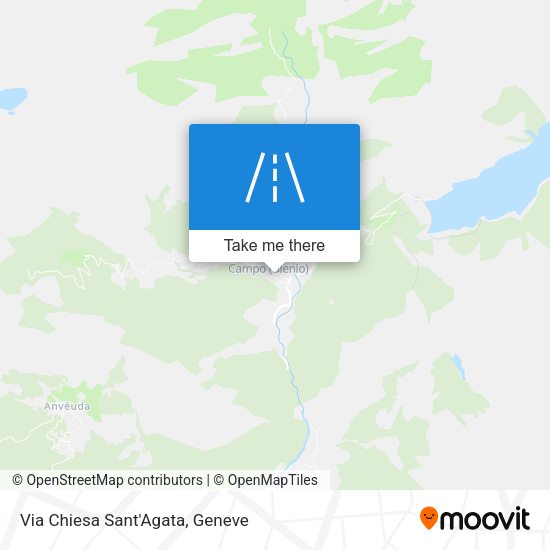 Via Chiesa Sant'Agata map