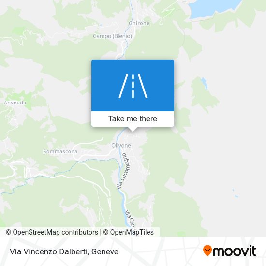 Via Vincenzo Dalberti map