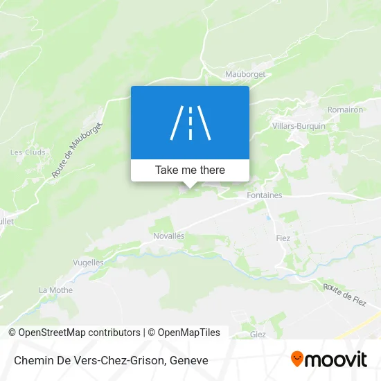 Chemin De Vers-Chez-Grison map
