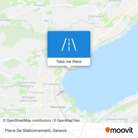 Place De Stationnement map