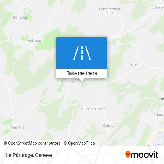 Le Pâturage map