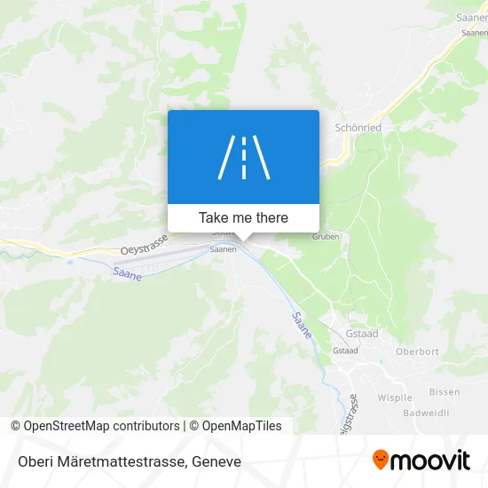 Oberi Märetmattestrasse map
