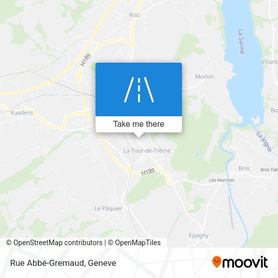 Rue Abbé-Gremaud map