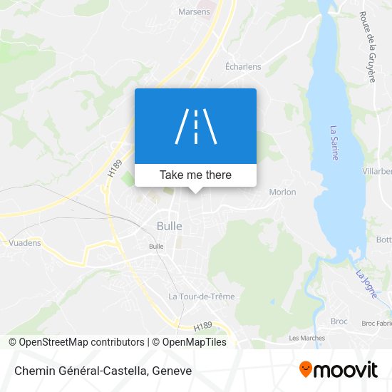 Chemin Général-Castella map