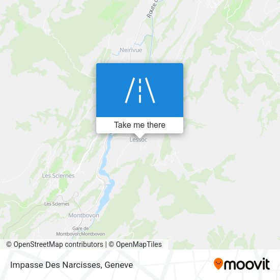 Impasse Des Narcisses map