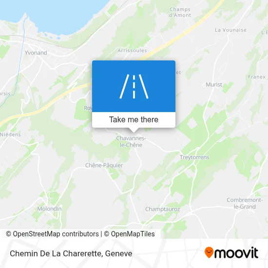 Chemin De La Charerette map
