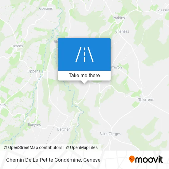 Chemin De La Petite Condémine map