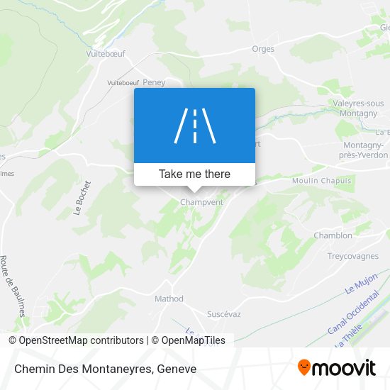 Chemin Des Montaneyres map
