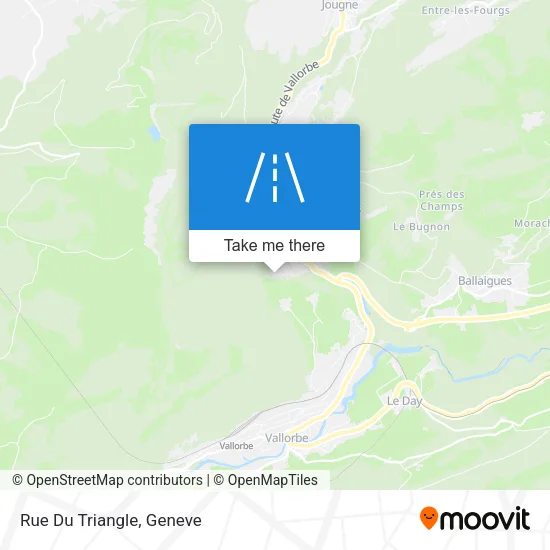 Rue Du Triangle map