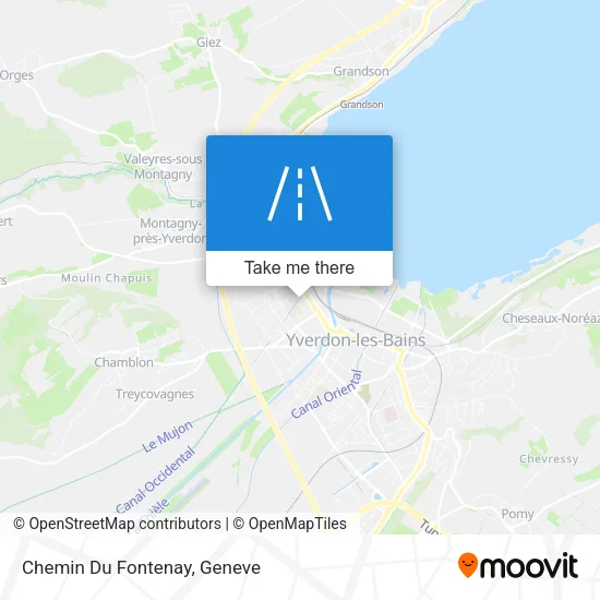 Chemin Du Fontenay plan