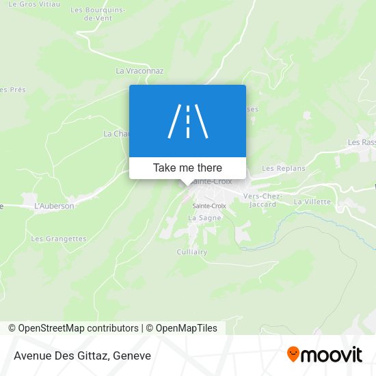 Avenue Des Gittaz map