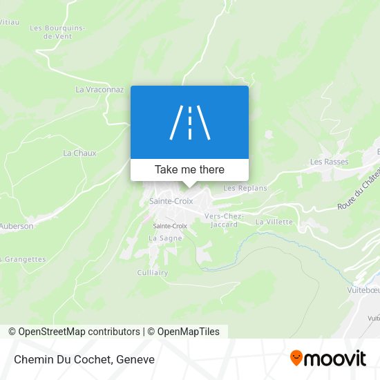 Chemin Du Cochet map