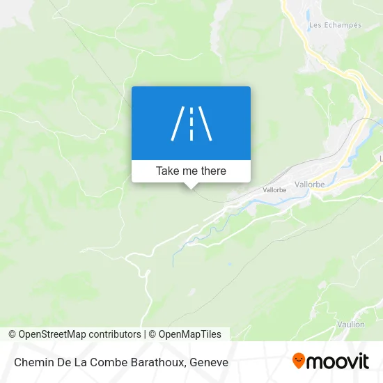 Chemin De La Combe Barathoux map