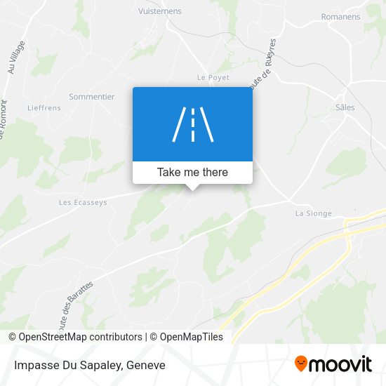 Impasse Du Sapaley map