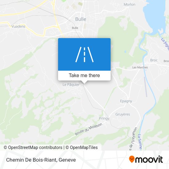 Chemin De Bois-Riant map