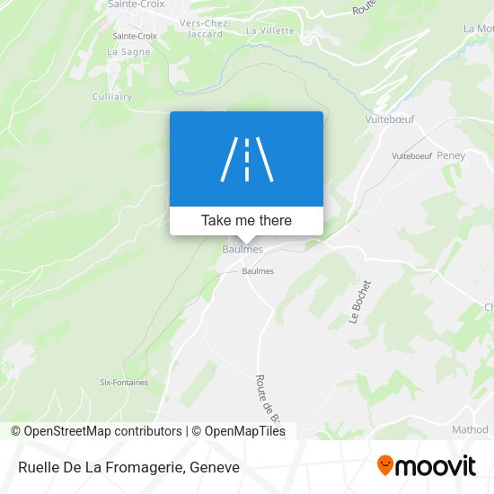 Ruelle De La Fromagerie map