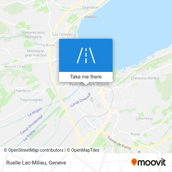 Ruelle Lac-Milieu map