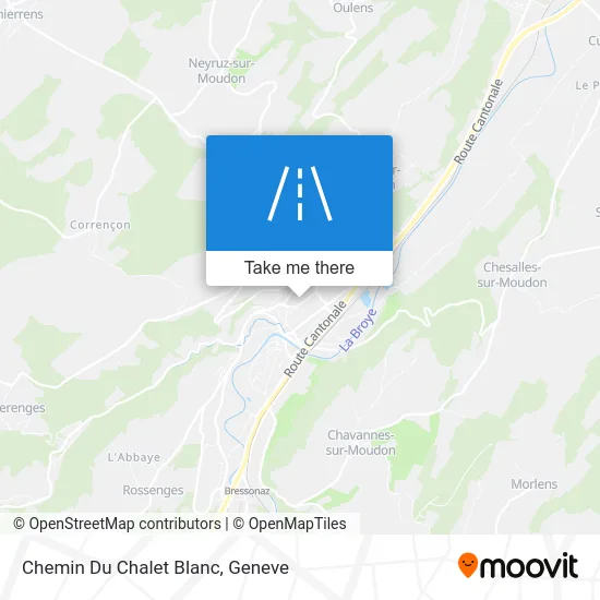 Chemin Du Chalet Blanc map