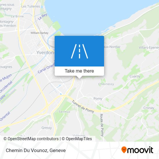 Chemin Du Vounoz map