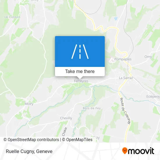 Ruelle Cugny map
