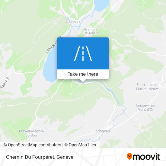 Chemin Du Fourpéret map