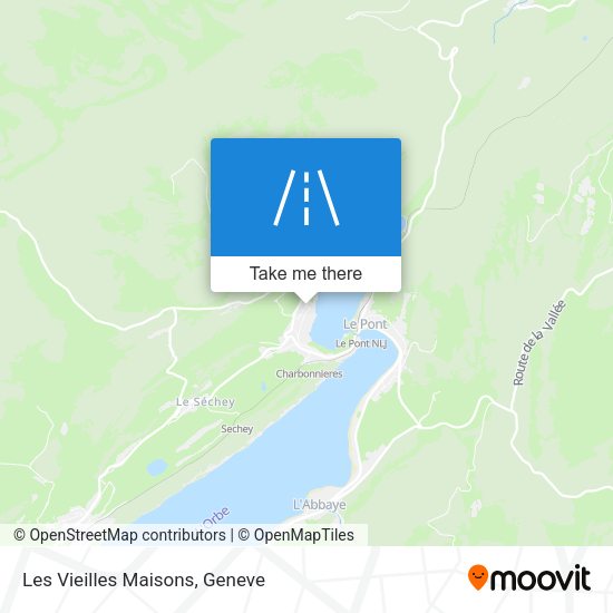 Les Vieilles Maisons map