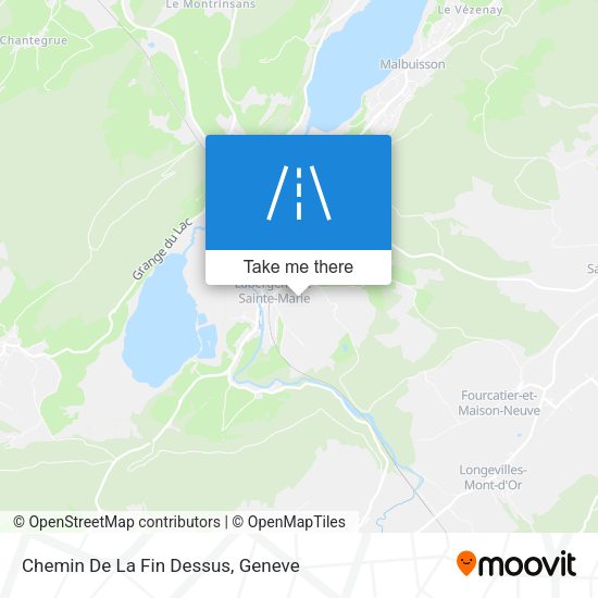 Chemin De La Fin Dessus map