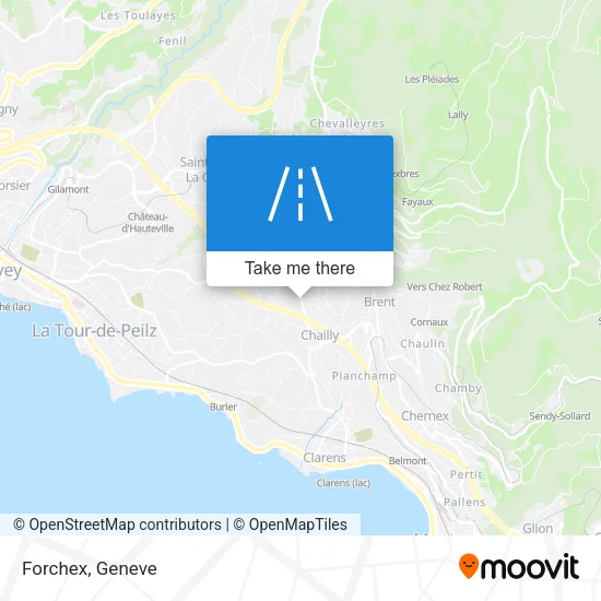 Forchex map