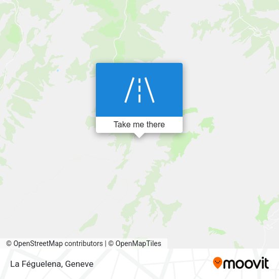 La Féguelena map