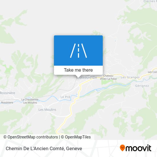 Chemin De L'Ancien Comté map
