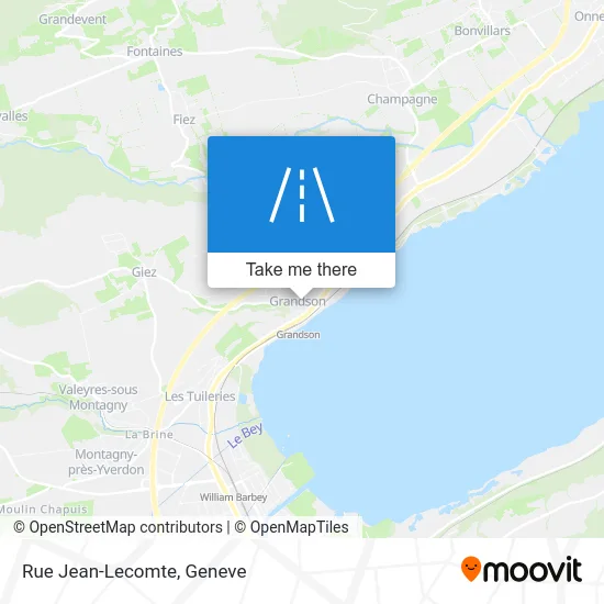 Rue Jean-Lecomte map