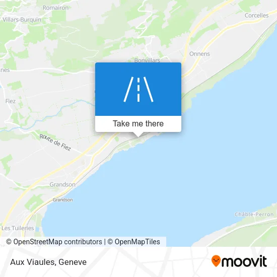 Aux Viaules map