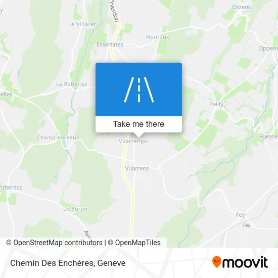 Chemin Des Enchères map